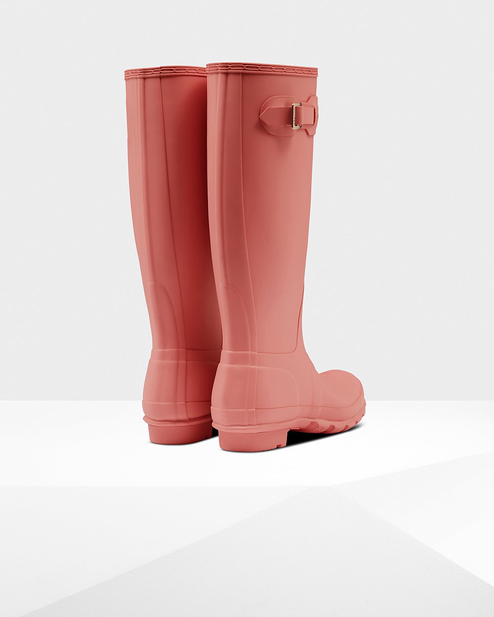 Womens Hunter Tall Rain Boots Pink - Original - 4893107-GR